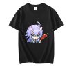 Honkai Star Rail Bailu2 T shirts Men Dragon Tomatoes on Sticks T Shirts 100 Cotton Tshirts - Honkai: Star Rail Store