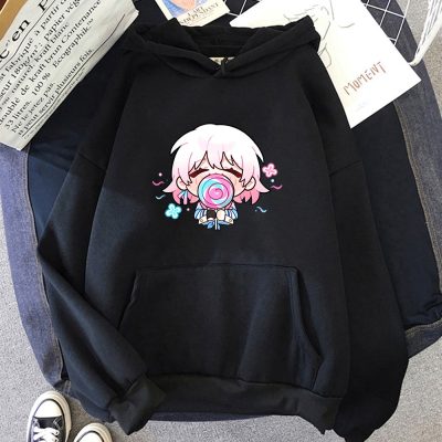 Honkai Star Rail Clara Hoodies for Women New Harajuku Korean Style Couples Sweatshirt Long Sleeve Unisex - Honkai: Star Rail Store