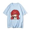 Honkai Star Rail Himeko T shirts Men 100 Cotton Grin Kawaii Tshirts Hot New Game T 4.jpg 640x640 4 - Honkai: Star Rail Store
