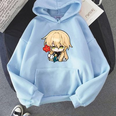 Honkai Star Rail Luocha Manga Comic Hoodie Women Anime Kawaii Cute Long Sleevec Soft Sweatshirts Thickening 5.jpg 640x640 5 - Honkai: Star Rail Store