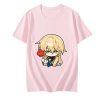 Honkai Star Rail Luocha T Shirts Men Flower Smile Handsome T shirts 100 Cotton Short Sleeve 3.jpg 640x640 3 - Honkai: Star Rail Store