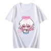 Honkai Star Rail March 7th T Shirts Female Kawaii cute Take Offence T shirts Dudu Mouth - Honkai: Star Rail Store