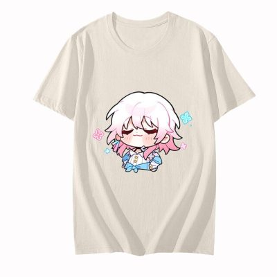 Honkai Star Rail March 7th T Shirts Female Proud Expression Kawaii T shirts Spring and Summer 2.jpg 640x640 2 - Honkai: Star Rail Store