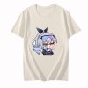 Honkai Star Rail Silver Wolf T Shirts Men Aesthetic Graffiti QQ Characters T shirts 100 Cotton 2.jpg 640x640 2 - Honkai: Star Rail Store
