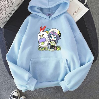 Honkai Star Rail Sweatshirts Popular Characters Hoodie Kawaii Cute Manga Printed Clothing Women Men Loose Pullover - Honkai: Star Rail Store