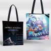 Game Honkai Star Rail Canvas Bag March 7th Jingyuan Danheng Yanqing Cosplay Anime Shopper Bag Shoulder 8 - Honkai: Star Rail Store