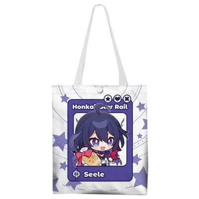 Hot Honkai Star Rail Imbibitor Lunae Blade Canvas Bag Women Shoulder Bag 3D Print Shopping Bag 10 - Honkai: Star Rail Store